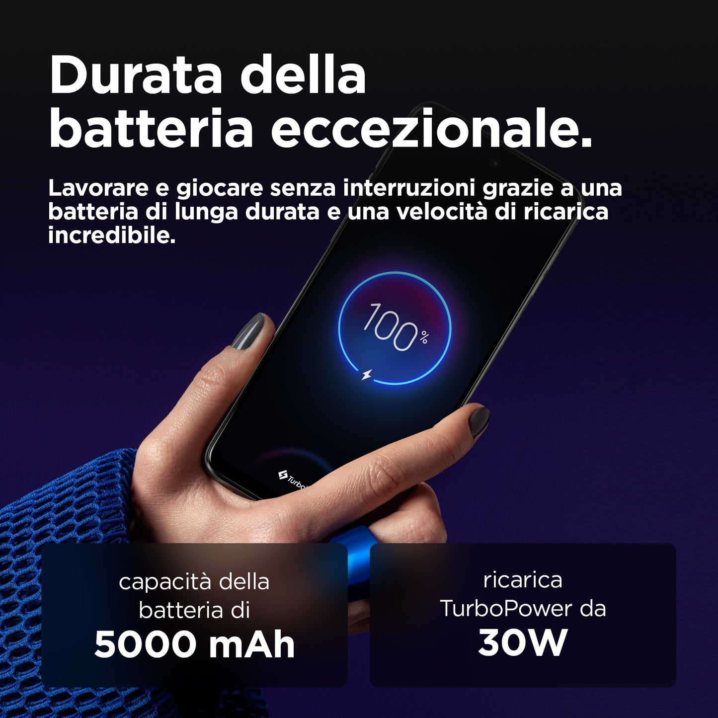 Motorola moto g55 5G 16,5 cm (6.49") Doppia SIM Android 14 USB tipo-C 8 GB 256 GB 5000 mAh Viola