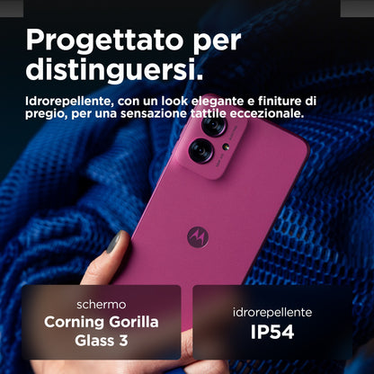 Motorola moto g55 5G 16,5 cm (6.49") Doppia SIM Android 14 USB tipo-C 8 GB 256 GB 5000 mAh Viola
