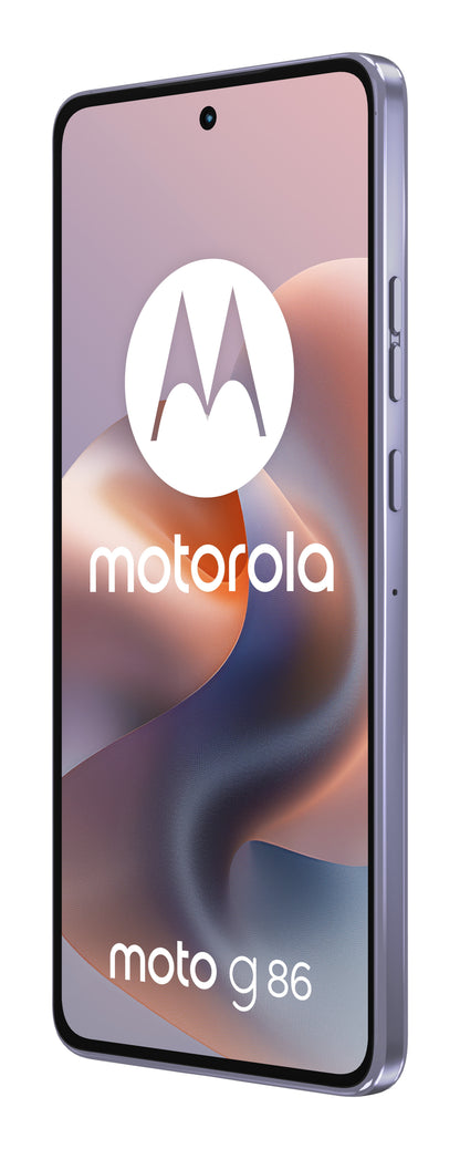 Motorola moto g86 5G 16,9 cm (6.67") Doppia SIM Android 15 USB tipo-C 8 GB 256 GB 5200 mAh Lillà