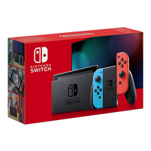 Nintendo Switch V2 Console Neon Red / Blue