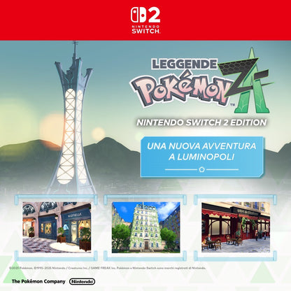 Nintendo Switch 2 + Leggende Pokémon: Z-A - Switch 2 edition