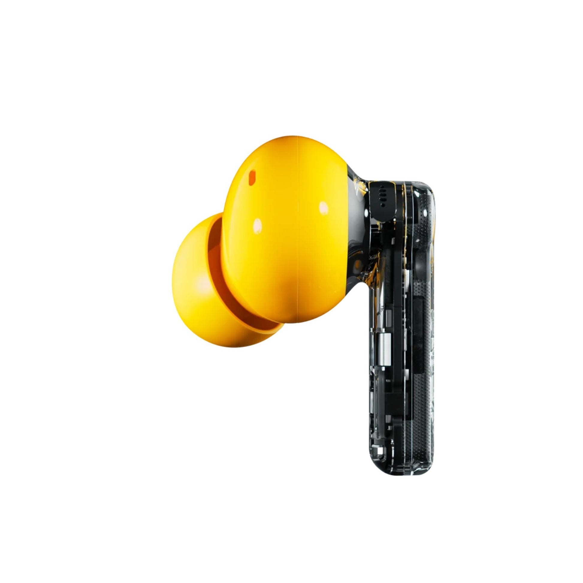 Nothing Ear (a) Auricolare True Wireless Stereo (TWS) In-ear Musica e Chiamate USB tipo-C Bluetooth Trasparente, Giallo