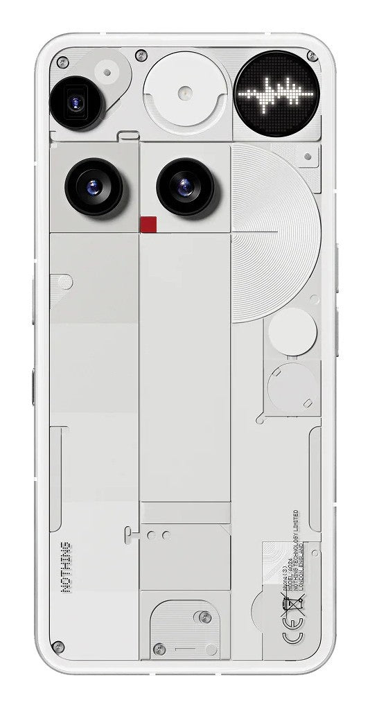 Nothing Phone (3) 16,9 cm (6.67") Doppia SIM Android 15 5G 12 GB 256 GB 5150 mAh Bianco