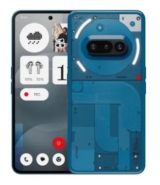 Nothing Phone (3a) 17,2 cm (6.77") Doppia SIM Android 15 5G USB tipo-C 12 GB 256 GB 5000 mAh Blu