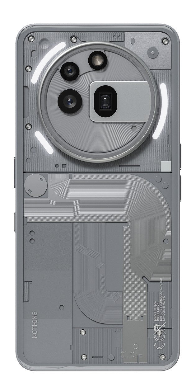 Nothing Phone (3a) Pro 17,2 cm (6.77") Doppia SIM Android 15 5G USB tipo-C 12 GB 256 GB 5000 mAh Grigio