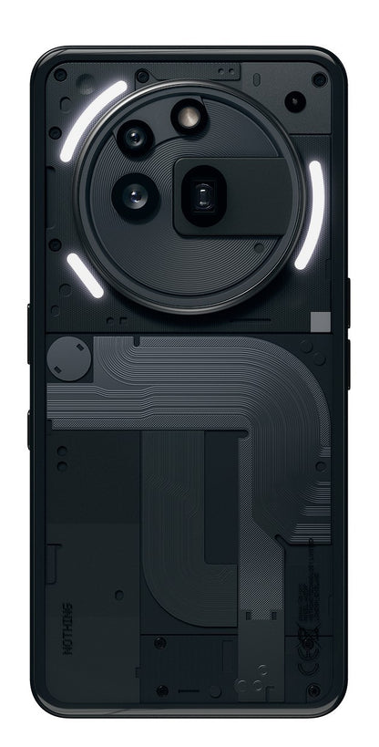 Nothing Phone (3a) Pro 17,2 cm (6.77") Doppia SIM Android 15 5G USB tipo-C 12 GB 256 GB 5000 mAh Nero
