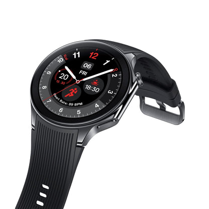 OnePlus Watch 2 3,63 cm (1.43") AMOLED 47 mm Digitale 466 x 466 Pixel Touch screen Nero Wi-Fi GPS (satellitare)