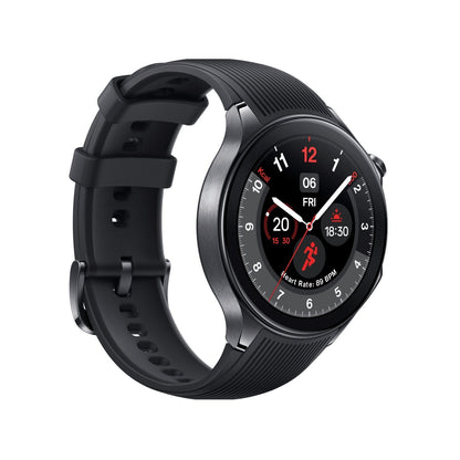 OnePlus Watch 2 3,63 cm (1.43") AMOLED 47 mm Digitale 466 x 466 Pixel Touch screen Nero Wi-Fi GPS (satellitare)