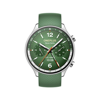 OnePlus Watch 2R 3,63 cm (1.43") AMOLED 46 mm Digitale 466 x 466 Pixel Touch screen Verde Wi-Fi GPS (satellitare)