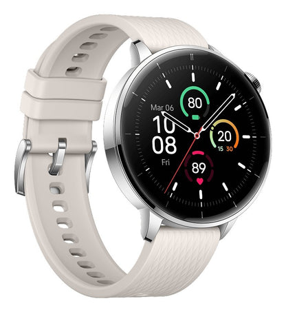 OnePlus Watch 3 43mm 3,35 cm (1.32") AMOLED Digitale 466 x 466 Pixel Touch screen Argento, Titanio Wi-Fi GPS (satellitare)