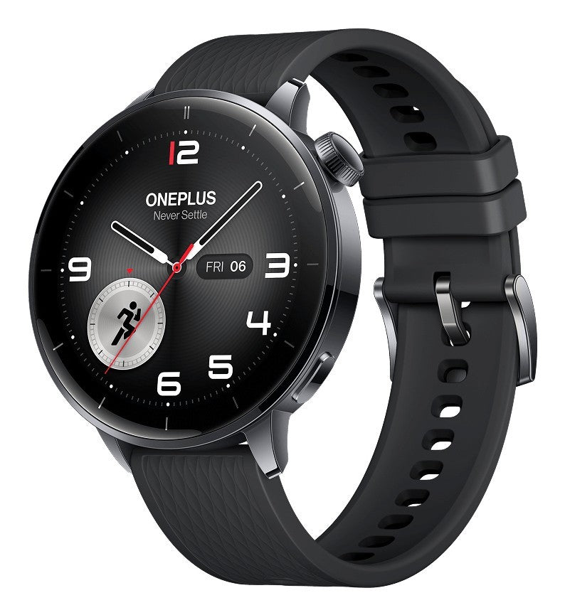 OnePlus Watch 3 43mm 3,35 cm (1.32") AMOLED Digitale 466 x 466 Pixel Touch screen Nero, Titanio Wi-Fi GPS (satellitare)