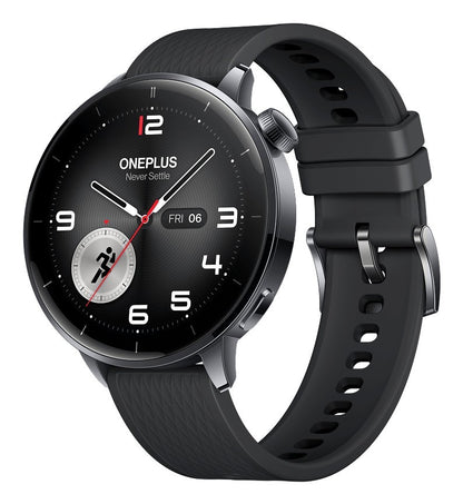 OnePlus Watch 3 43mm 3,35 cm (1.32") AMOLED Digitale 466 x 466 Pixel Touch screen Nero, Titanio Wi-Fi GPS (satellitare)