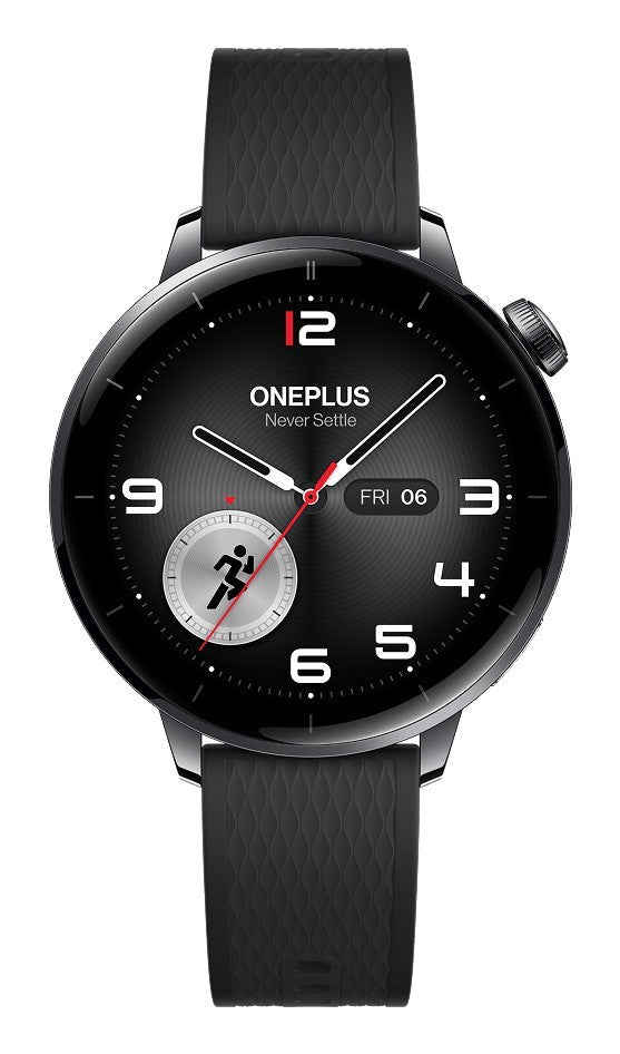 OnePlus Watch 3 43mm 3,35 cm (1.32") AMOLED Digitale 466 x 466 Pixel Touch screen Nero Wi-Fi GPS (satellitare)