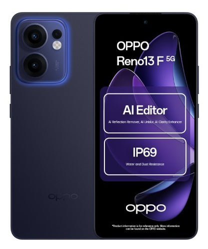 OPPO 13 F 5G Reno 13F 5G 16,9 cm (6.67") Doppia SIM USB tipo-C 8 GB 256 GB 5800 mAh Blu