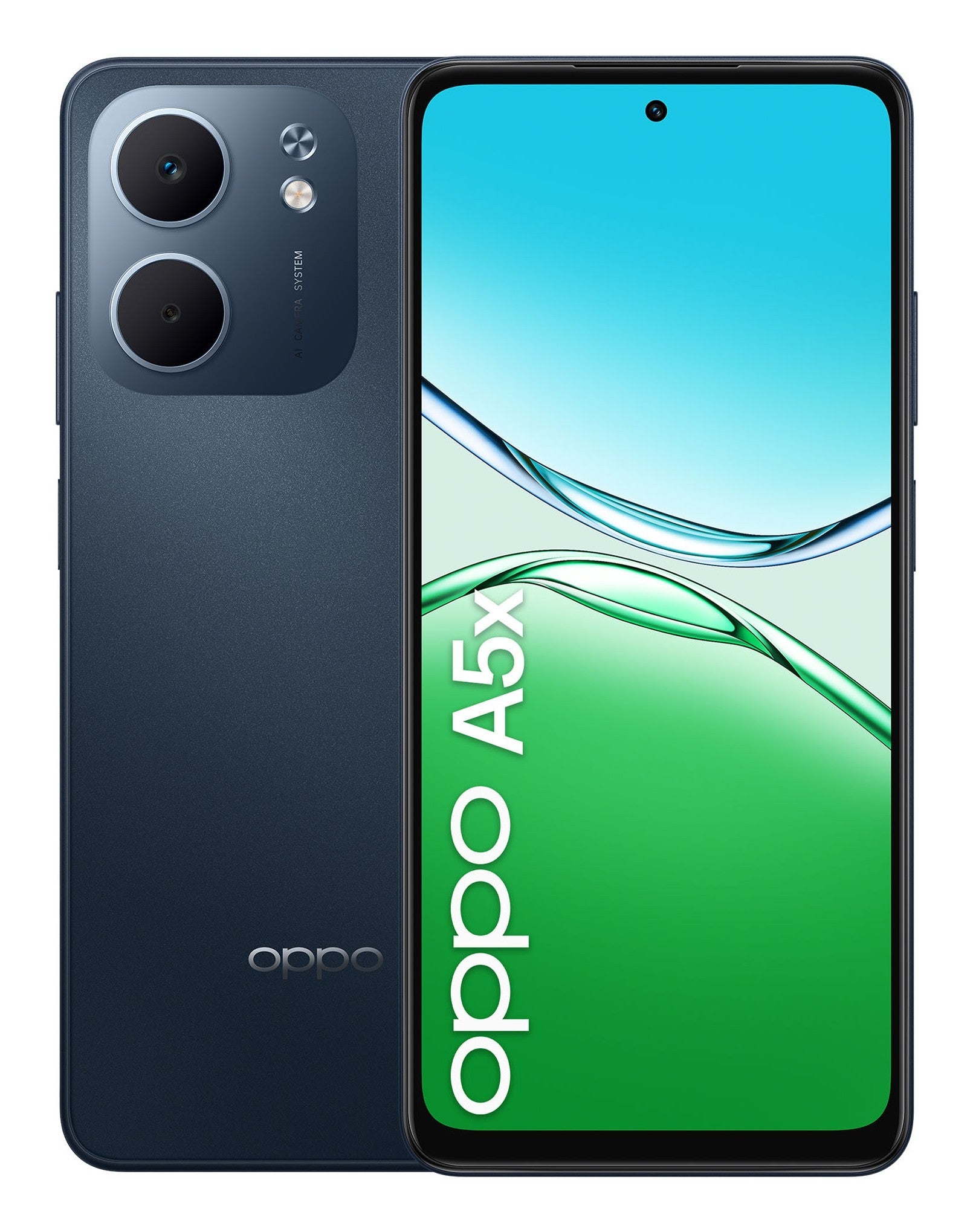 OPPO A5x Smartphone, Foto AI 32MP, Frontale 5MP, Display 6.67” 90HZ LCD HD+, 6000mAh, RAM 4(Esp1GB/2GB/4GB)+ROM 128GB (esp1TB),