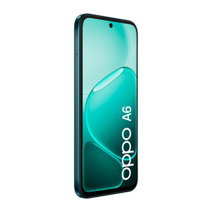 OPPO A6 AI Smartphone, doppia fotocamera 50MP+2, Selfie 8MP, Display 6.75” 120HZ IPS HD+, 6550mAh, RAM 6GB(Esp2GB/4GB/6GB)+ROM