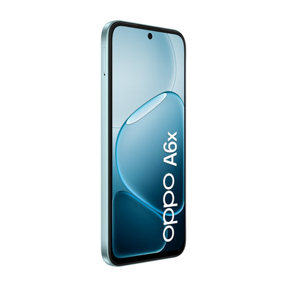 OPPO A6x AI Smartphone, doppia fotocamera 13MP+QVGA, Selfie 5MP, Display 6.75” 120HZ IPS HD+, 6100mAh, RAM