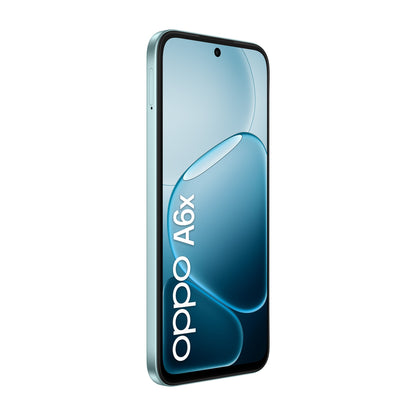 OPPO A6x AI Smartphone, doppia fotocamera 13MP+QVGA, Selfie 5MP, Display 6.75” 120HZ IPS HD+, 6100mAh, RAM