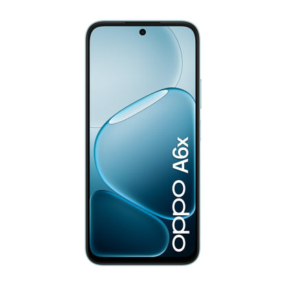 OPPO A6x AI Smartphone, doppia fotocamera 13MP+QVGA, Selfie 5MP, Display 6.75” 120HZ IPS HD+, 6100mAh, RAM