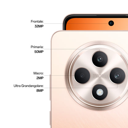 OPPO Reno12 F 4G AI Smartphone, Tripla fotocamera 50+8+2MP, Selfie 32MP, Display 6.67” 120HZ AMOLED FHD+, 5000mAh, RAM 16 GB