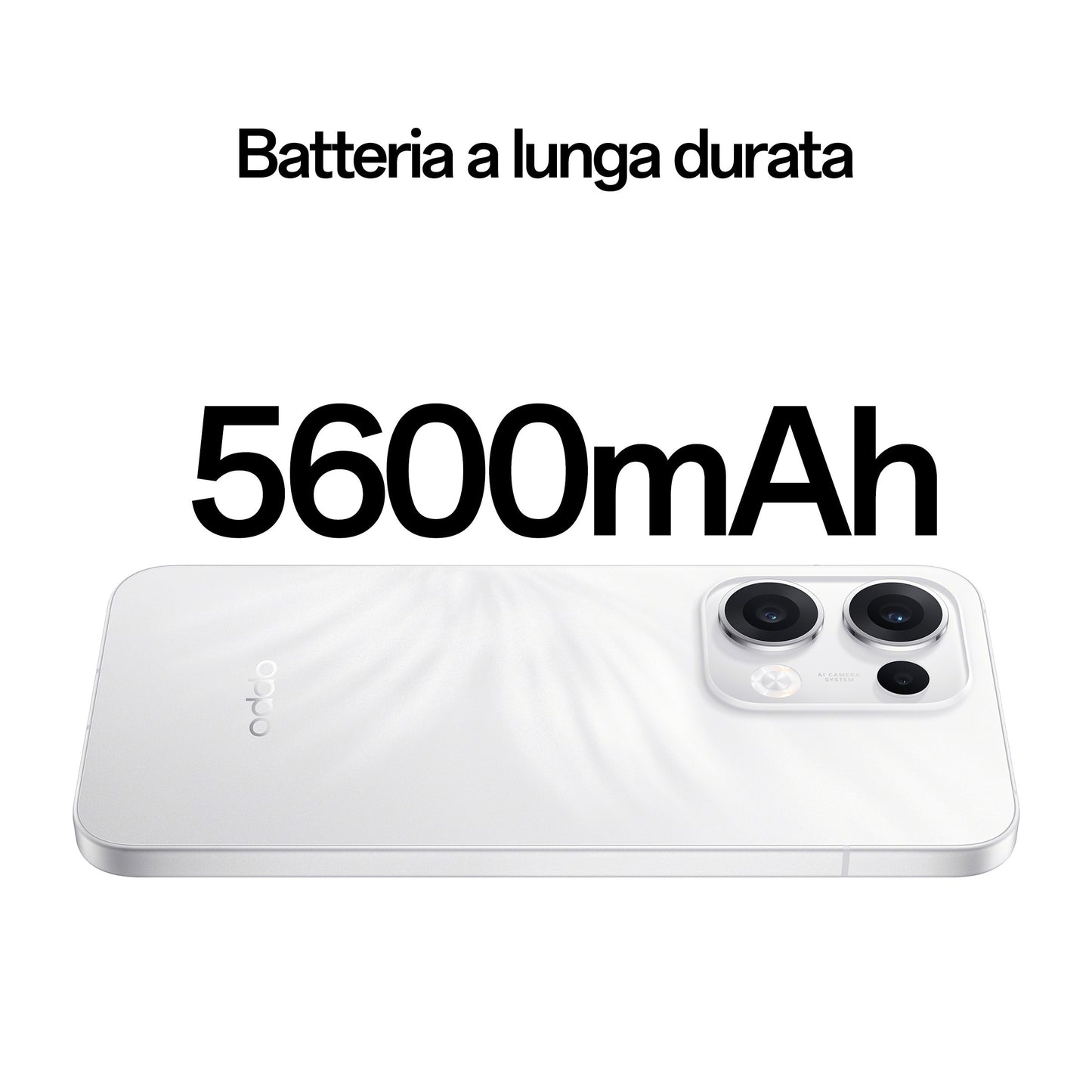 OPPO Reno13 5G AI Smartphone, Tripla fotocamera 50+8+2MP, Selfie 50MP, Display 6.59” 120HZ AMOLED FHD+, 5600mAh, RAM