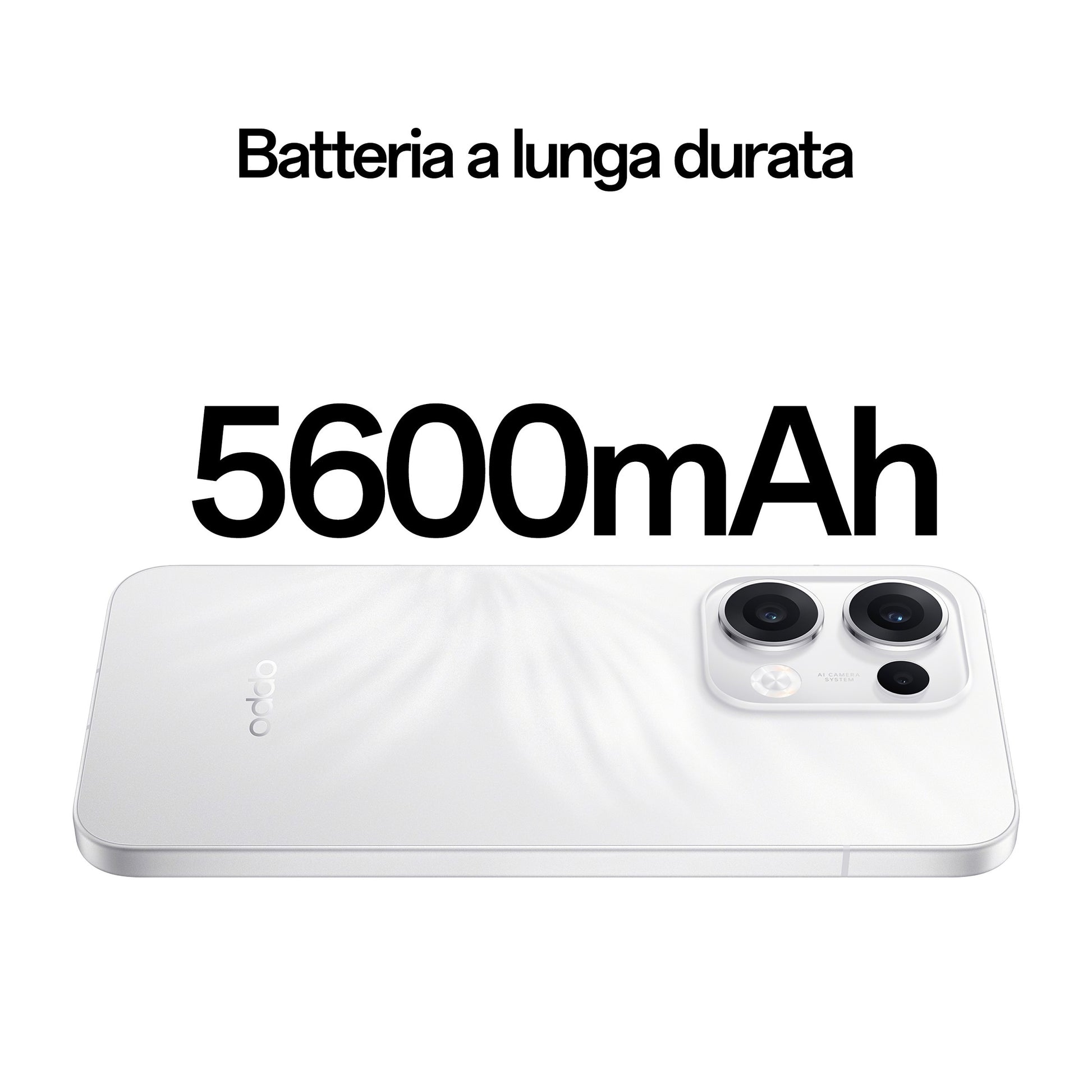 OPPO Reno13 5G AI Smartphone, Tripla fotocamera 50+8+2MP, Selfie 50MP, Display 6.59” 120HZ AMOLED FHD+, 5600mAh, RAM