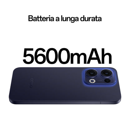 OPPO Reno13 5G AI Smartphone, Tripla fotocamera 50+8+2MP, Selfie 50MP, Display 6.59” 120HZ AMOLED FHD+, 5600mAh, RAM