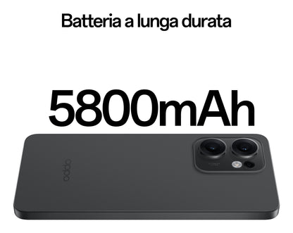 OPPO Reno13 FS 5G AI Smartphone, Tripla fotocamera 50+8+2MP, Selfie 32MP, Display 6.67” 120HZ AMOLED FHD+, 5800mAh, RAM