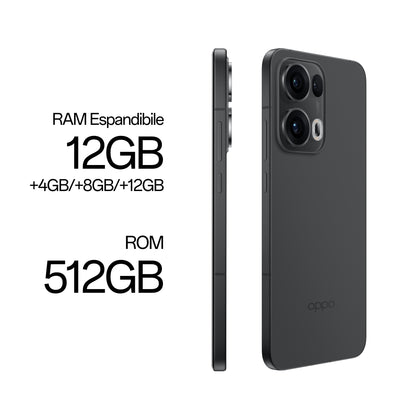 OPPO Reno13 Pro 5G AI Smartphone, Tripla fotocamera 50+50+8MP, Selfie 50MP, Display 6.83” 120HZ AMOLED FHD+, 5800mAh, RAM