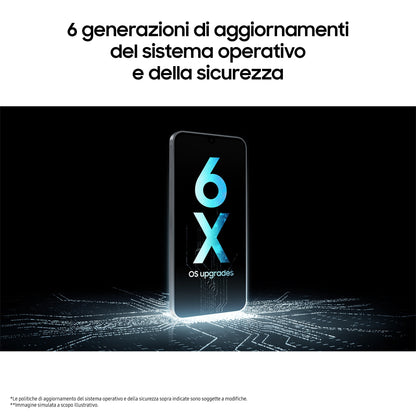 Samsung Galaxy A17 5G, Android 15, Display sAMOLED 6.7", 8GB RAM, 256GB, Batteria 5.000 mAh, Resistenza IP54, Memoria