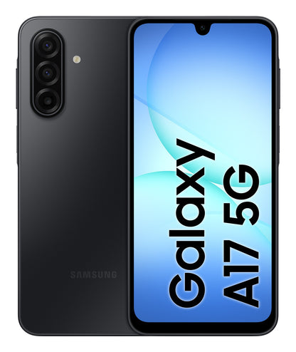Samsung Galaxy A17 5G, Android 15, Display sAMOLED 6.7", 8GB RAM, 256GB, Batteria 5.000 mAh, Resistenza IP54, Memoria