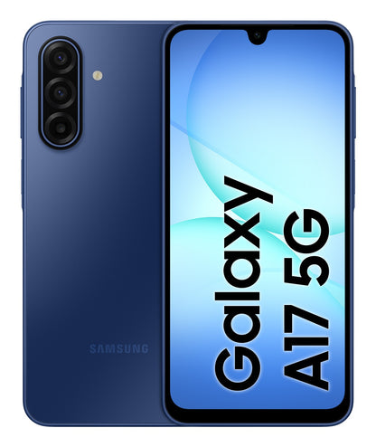 Samsung Galaxy A17 5G, Android 15, Display sAMOLED 6.7", 8GB RAM, 256GB, Batteria 5.000 mAh, Resistenza IP54, Memoria
