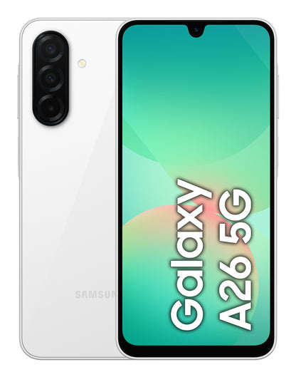 Samsung Galaxy A26 5G, Smartphone con Funzioni intelligenti, Display Super AMOLED 6.7”, 6GB RAM, 128GB, Batteria 5.000 mAh,