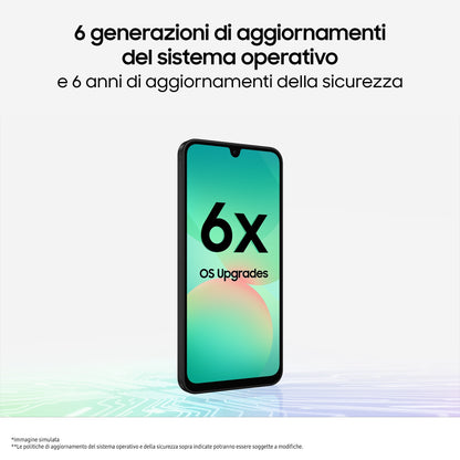 Samsung Galaxy A26 5G, Smartphone con Funzioni intelligenti, Display Super AMOLED 6.7”, 8GB RAM, 256GB, Batteria 5.000 mAh,