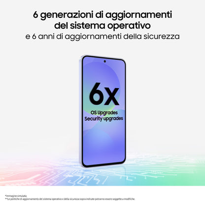 Samsung Galaxy A36 5G, Smartphone con Funzioni intelligenti, Display Super AMOLED 6.7”, 6GB RAM, 128GB, Camera 50MP, Batteria