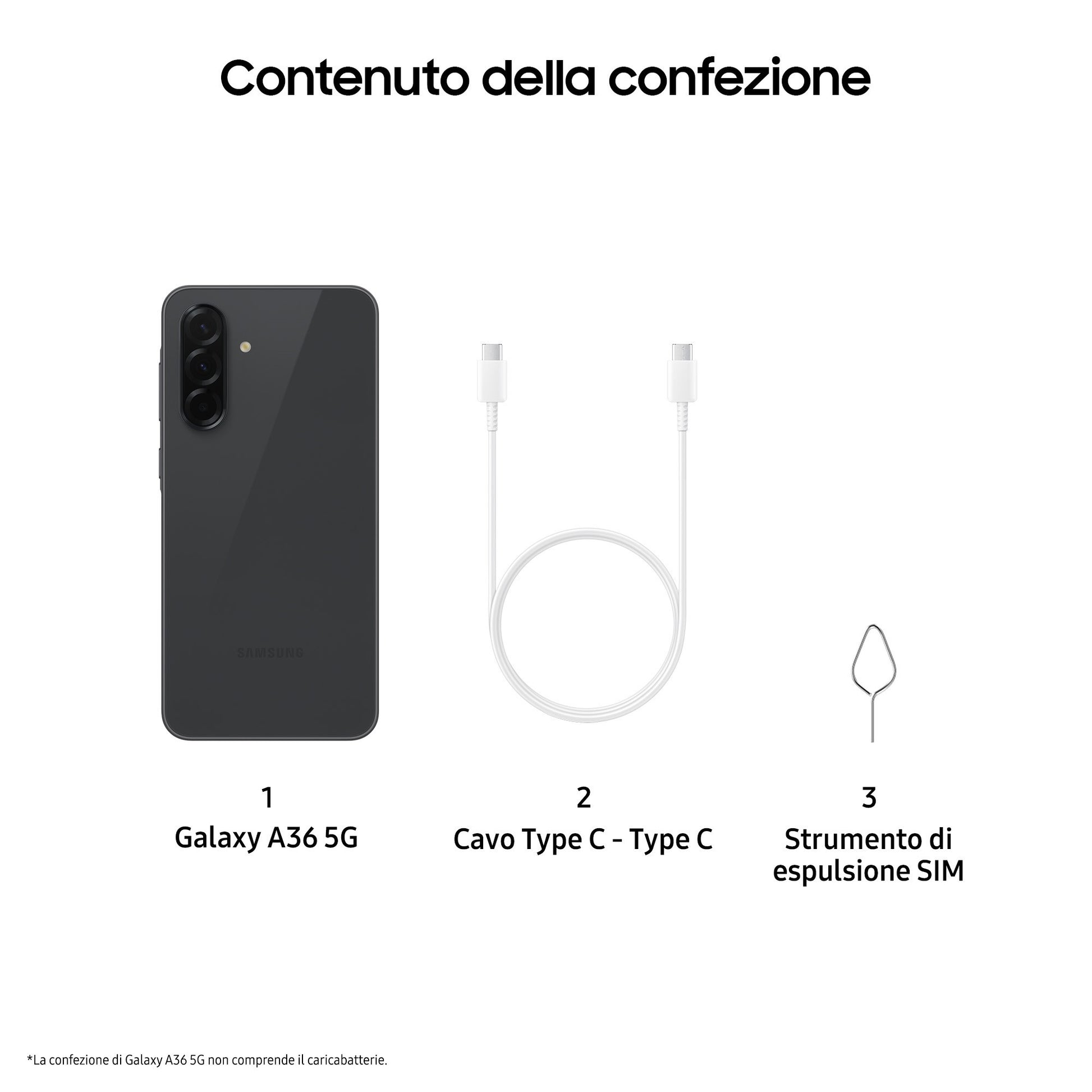 Samsung Galaxy A36 5G, Smartphone con Funzioni intelligenti, Display Super AMOLED 6.7”, 8GB RAM, 256GB, Camera 50MP, Batteria