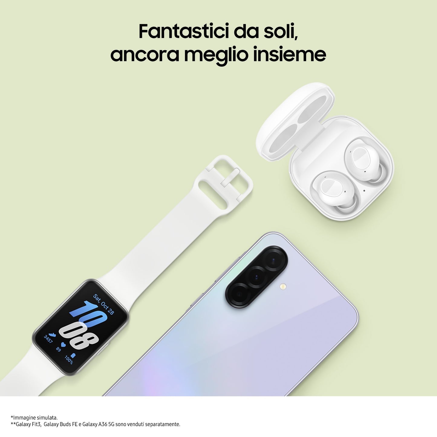 Samsung Galaxy A36 5G, Smartphone con Funzioni intelligenti, Display Super AMOLED 6.7”, 8GB RAM, 256GB, Camera 50MP, Batteria