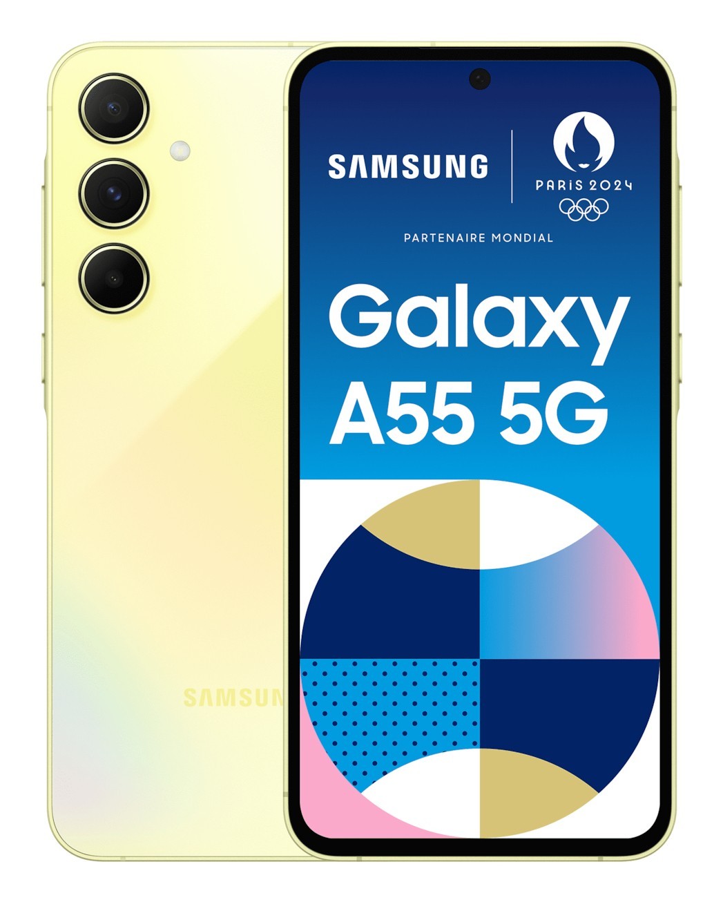 Samsung Galaxy A55 5G 16,8 cm (6.6") Doppia SIM Android 14 USB tipo-C 8 GB 128 GB 5000 mAh Giallo