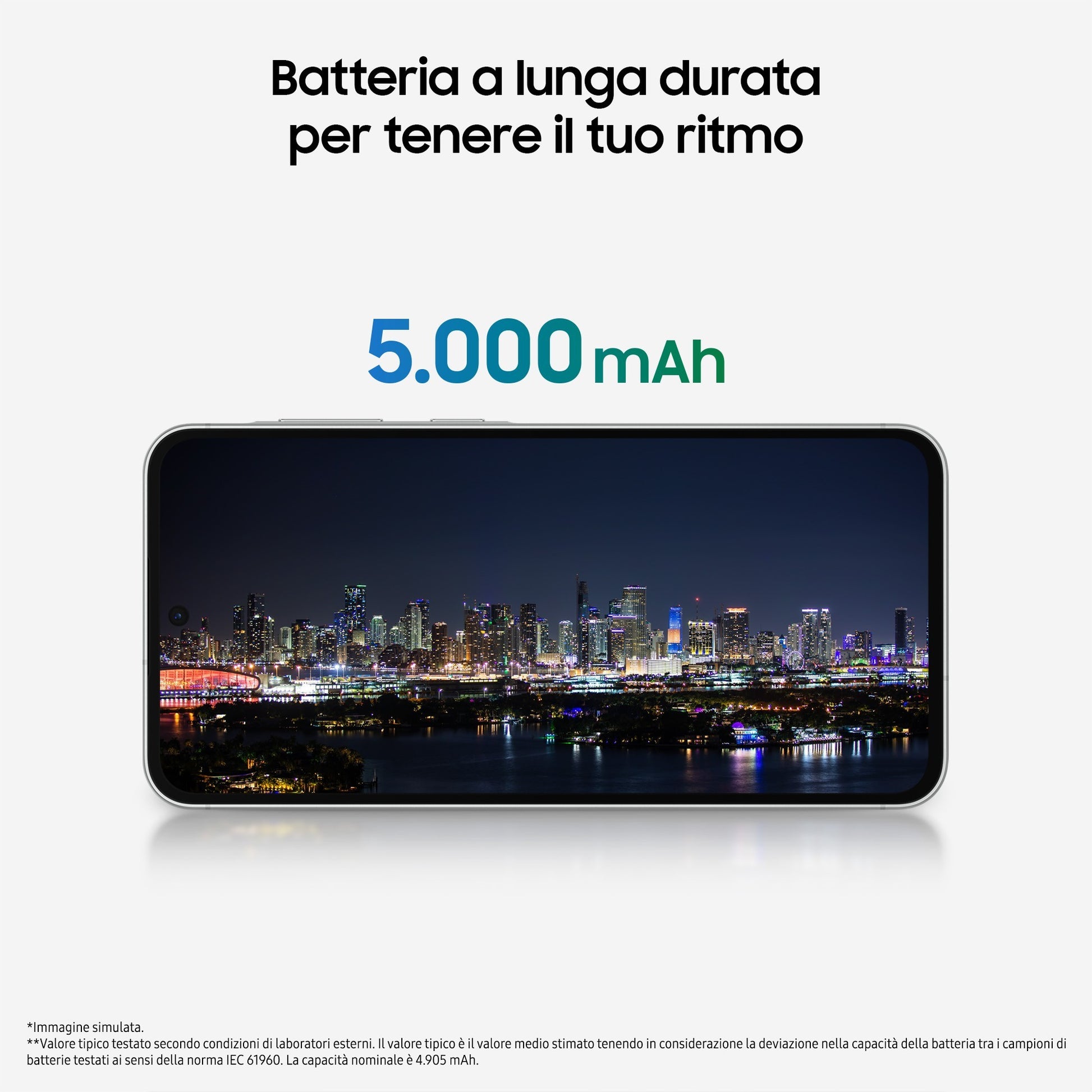 Samsung Galaxy A56 5G, Smartphone con Funzioni intelligenti, Display Super AMOLED 6.7”, 8GB RAM, 128GB, Camera 50MP, Batteria