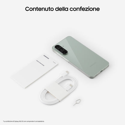 Samsung Galaxy A56 5G, Smartphone con Funzioni intelligenti, Display Super AMOLED 6.7”, 8GB RAM, 128GB, Camera 50MP, Batteria