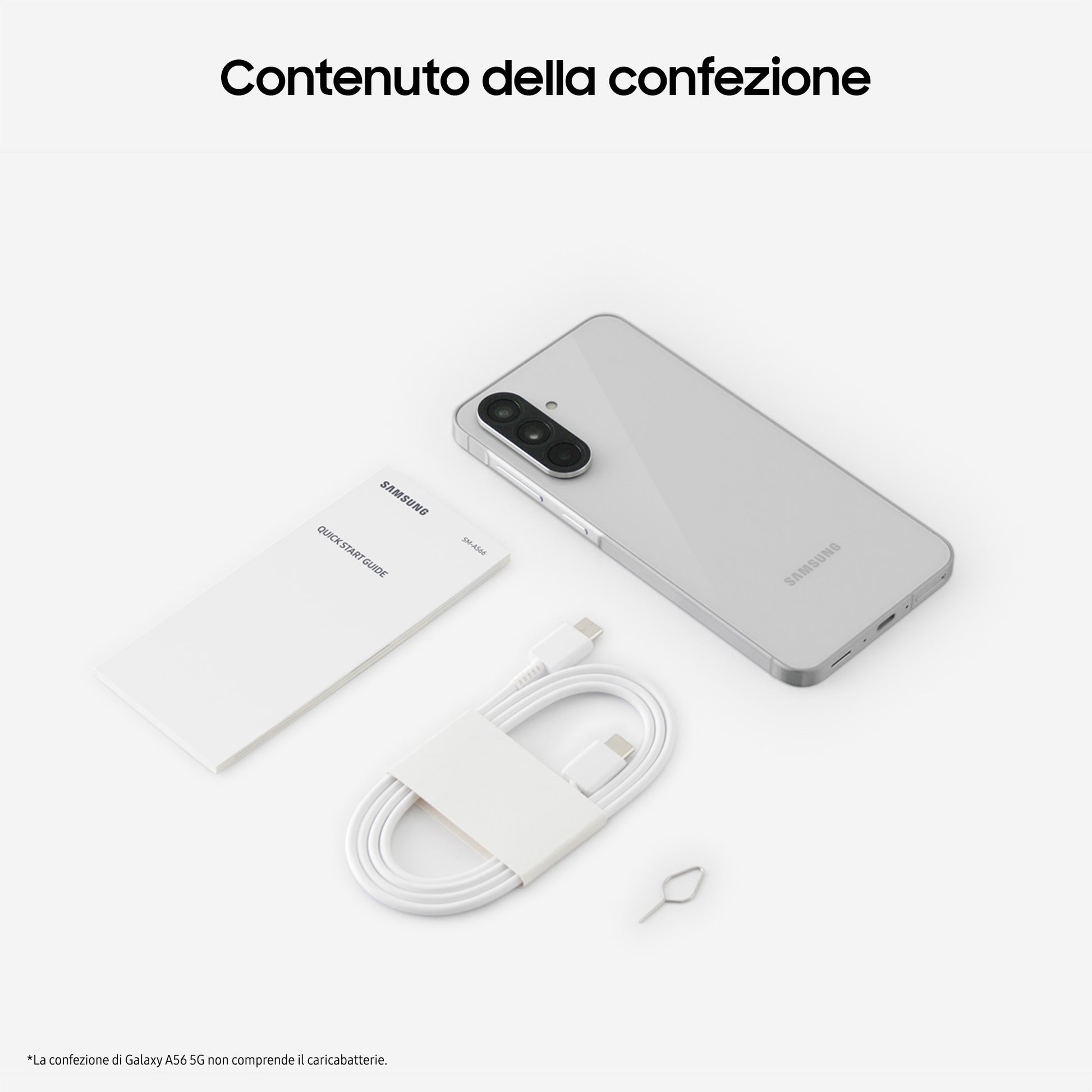 Samsung Galaxy A56 5G, Smartphone con Funzioni intelligenti, Display Super AMOLED 6.7”, 8GB RAM, 256GB, Camera 50MP, Batteria