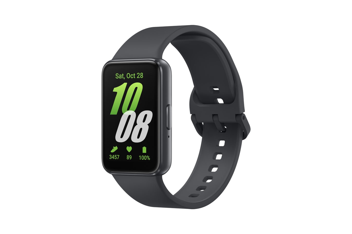 Samsung Galaxy Fit3 4,06 cm (1.6") AMOLED 40 mm Digitale 256 x 402 Pixel Touch screen Grigio