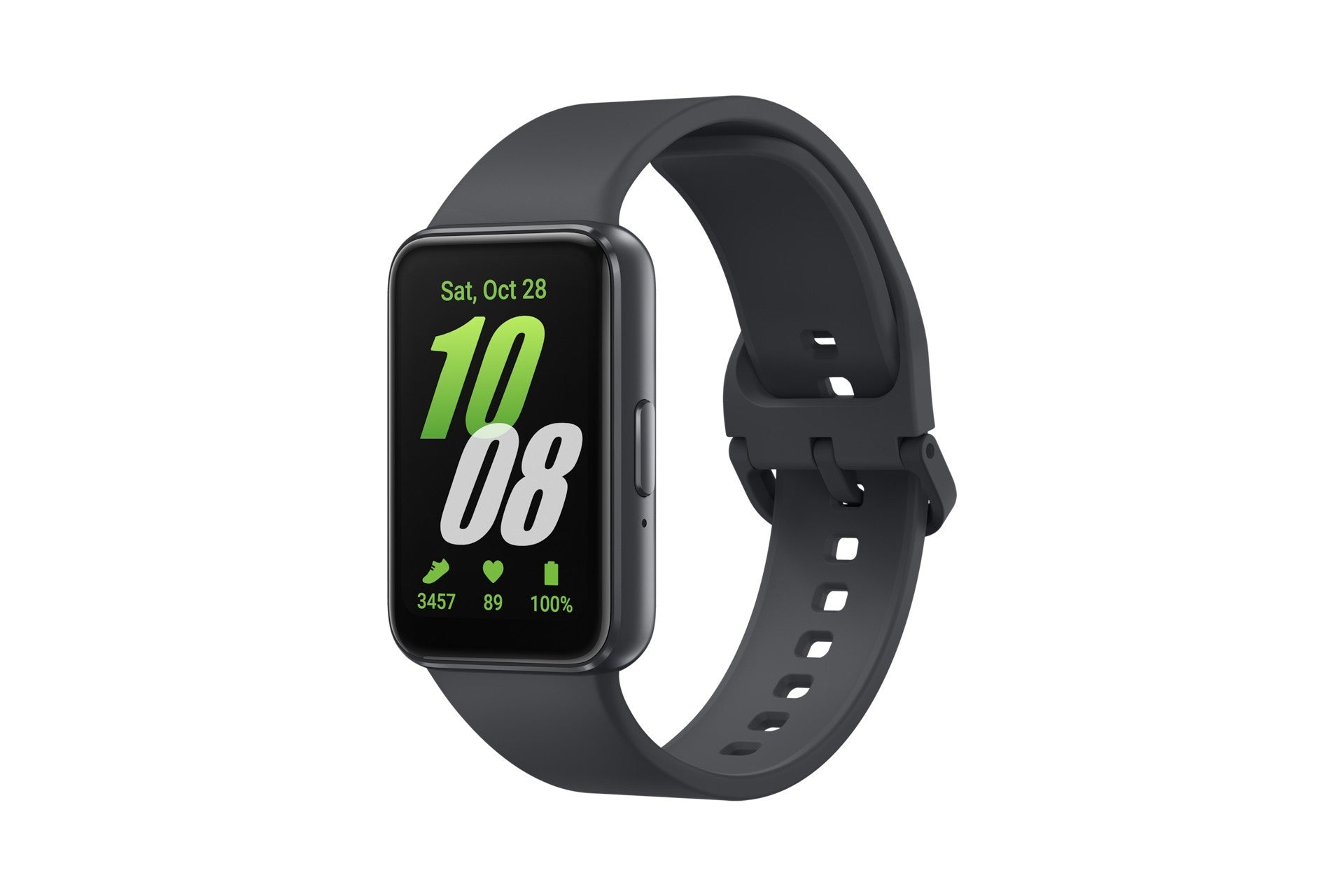 Samsung Galaxy Fit3 4,06 cm (1.6") AMOLED 40 mm Digitale 256 x 402 Pixel Touch screen Grigio