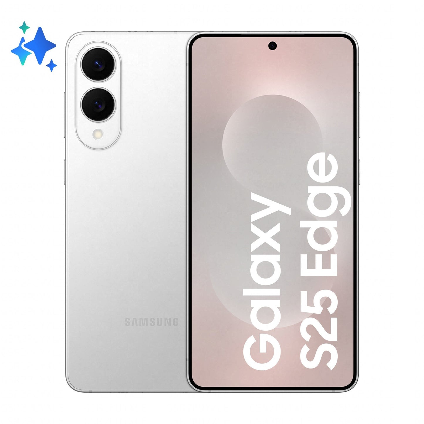 Samsung Galaxy S25 Edge, Smartphone AI, Display 6.7'' QHD+ Dynamic AMOLED 2X, Fotocamera 200MP, RAM 12GB, 256GB, 3.900 mAh,