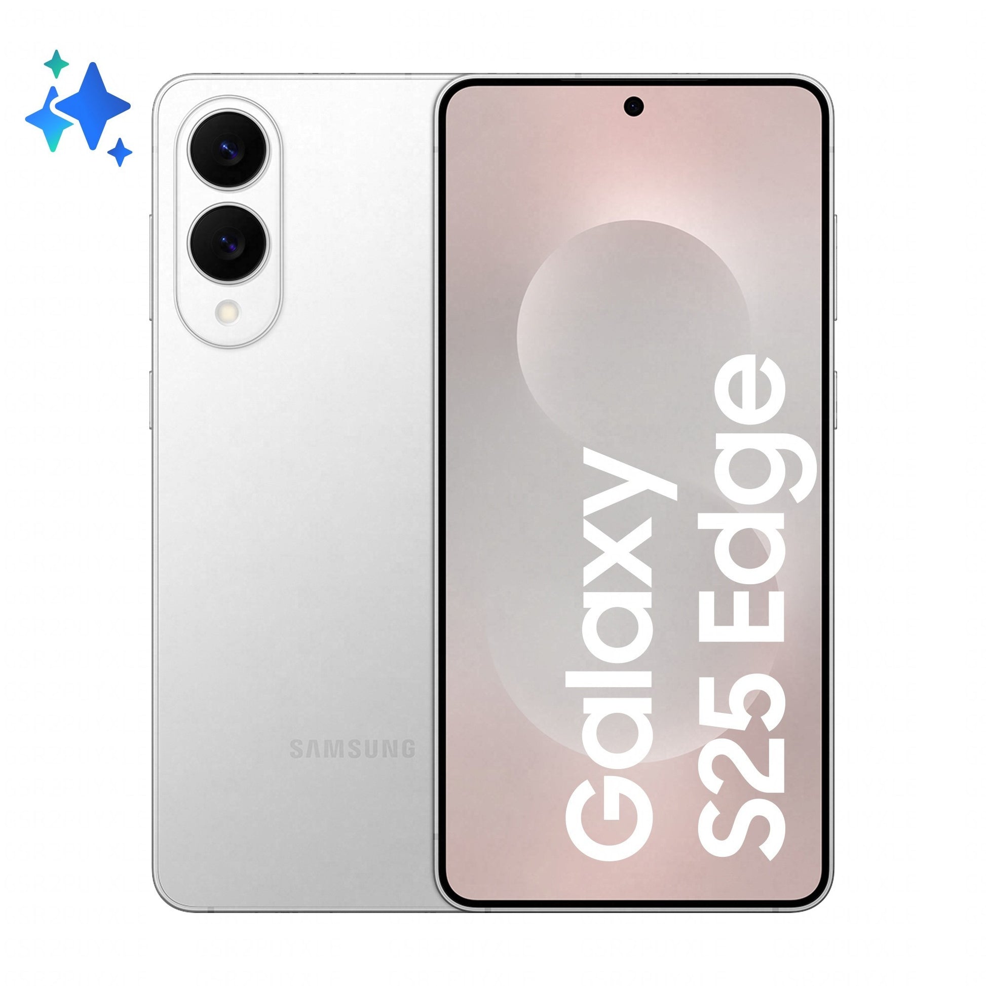 Samsung Galaxy S25 Edge, Smartphone AI, Display 6.7'' QHD+ Dynamic AMOLED 2X, Fotocamera 200MP, RAM 12GB, 256GB, 3.900 mAh,