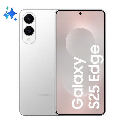 Samsung Galaxy S25 Edge, Smartphone AI, Display 6.7'' QHD+ Dynamic AMOLED 2X, Fotocamera 200MP, RAM 12GB, 256GB, 3.900 mAh,