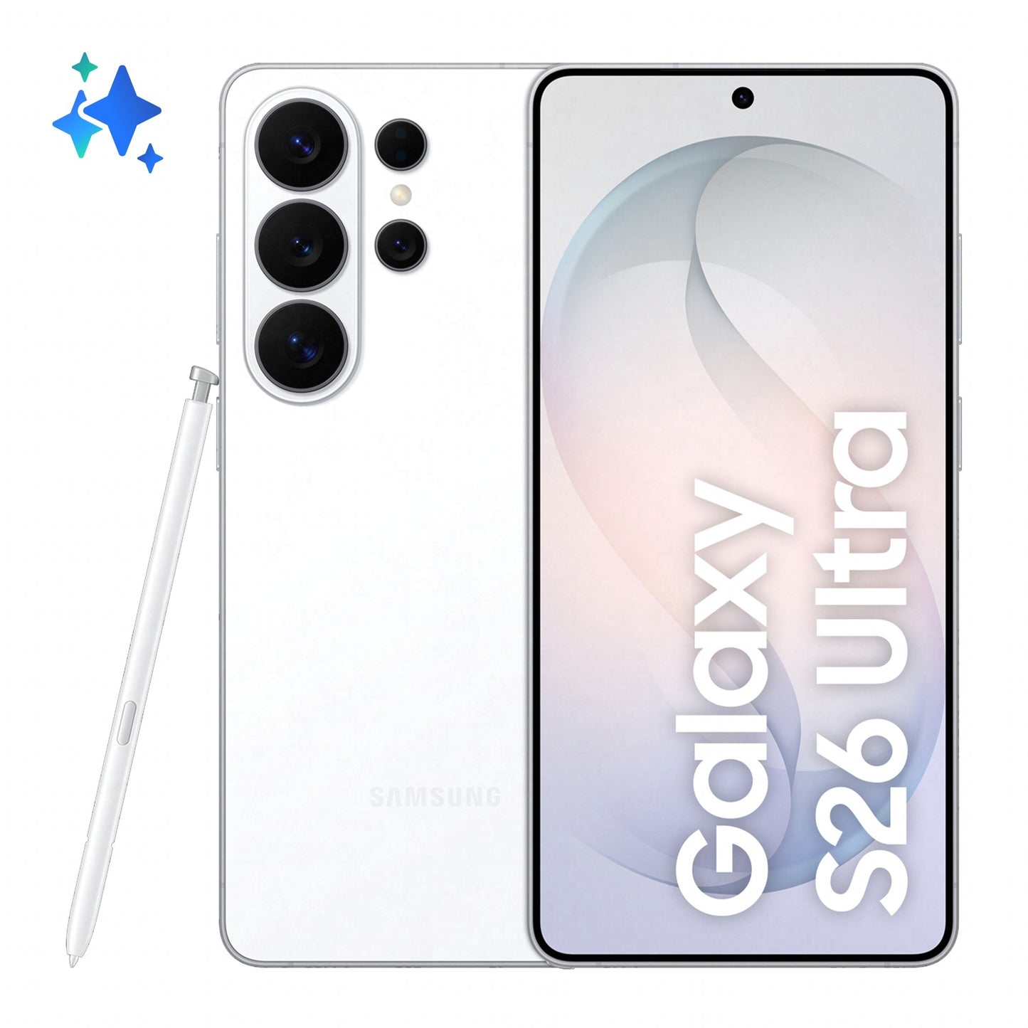 Samsung Galaxy S26 Ultra 17,5 cm (6.9") Doppia SIM Android 16.0 5G USB tipo-C 16 GB 1 TB 5000 mAh Bianco