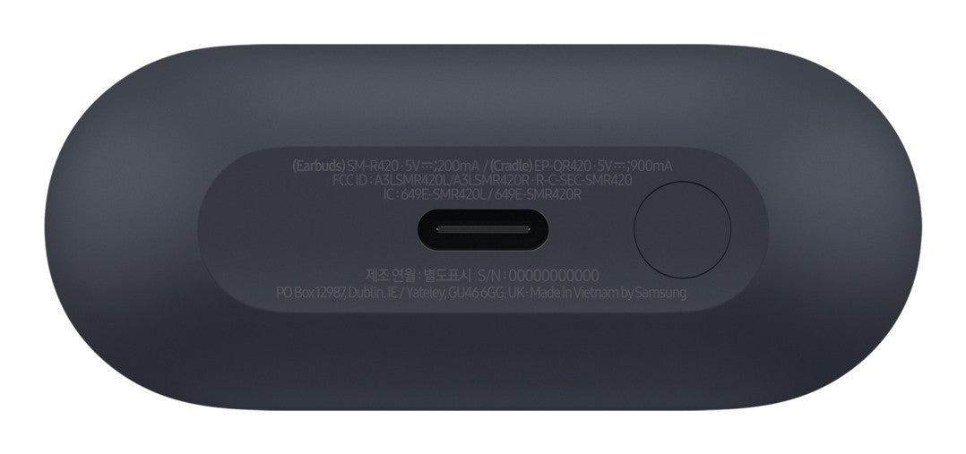 Samsung Galaxy SM-R420NZKAXEF cuffia e auricolare True Wireless Stereo (TWS) In-ear Musica e Chiamate Bluetooth Nero