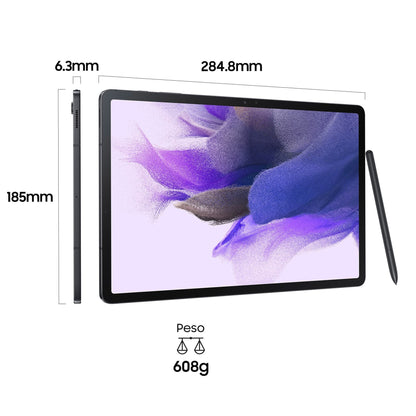 Samsung Galaxy Tab S7 FE Tablet Android 12,4 Pollici 5G RAM 4 GB 64 GB Tablet Android 11 Black