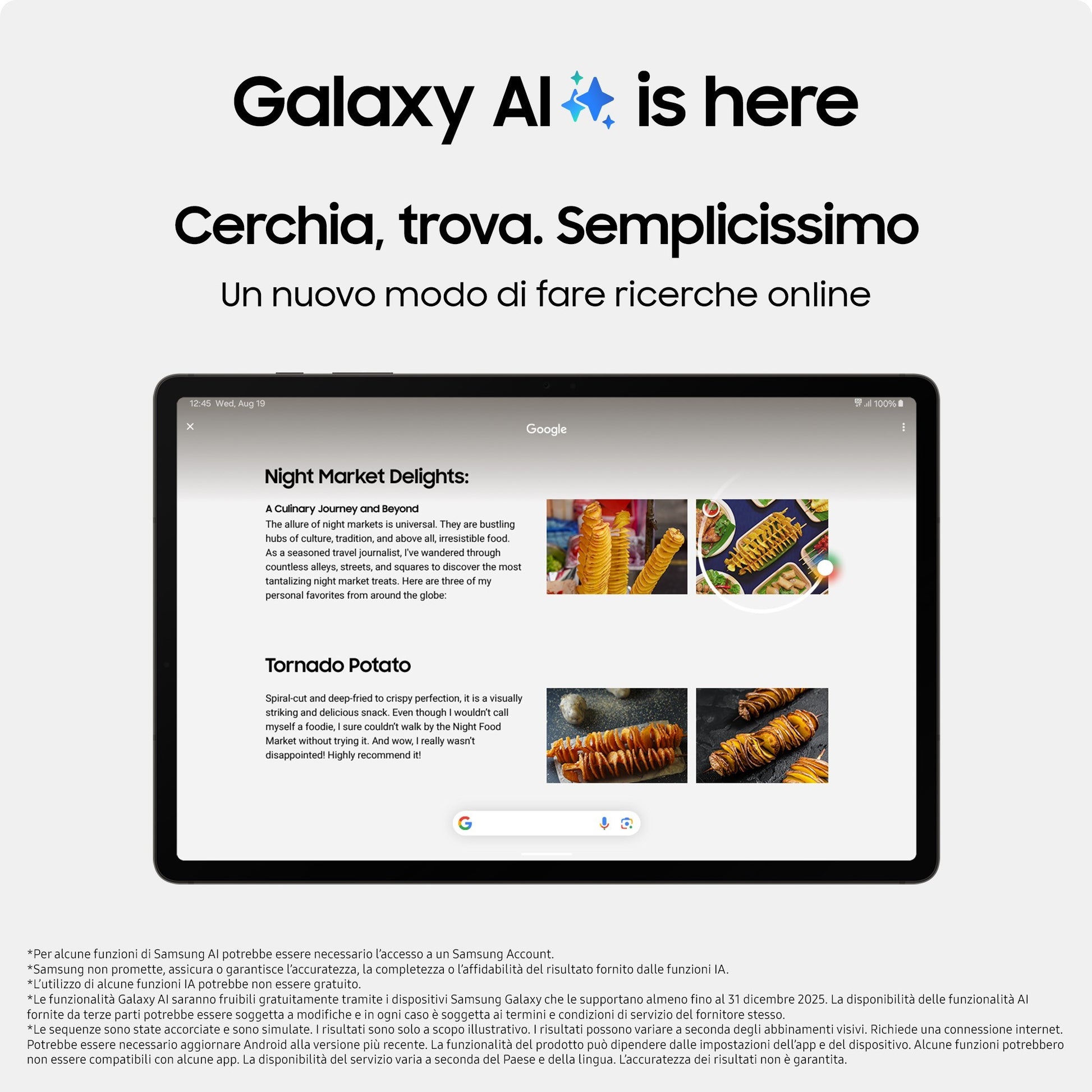 Samsung Galaxy Tab S9 Tablet AI Android 11 Pollici Dynamic AMOLED 2X 5G RAM 12 GB 256 GB Tablet Android 13 Graphite